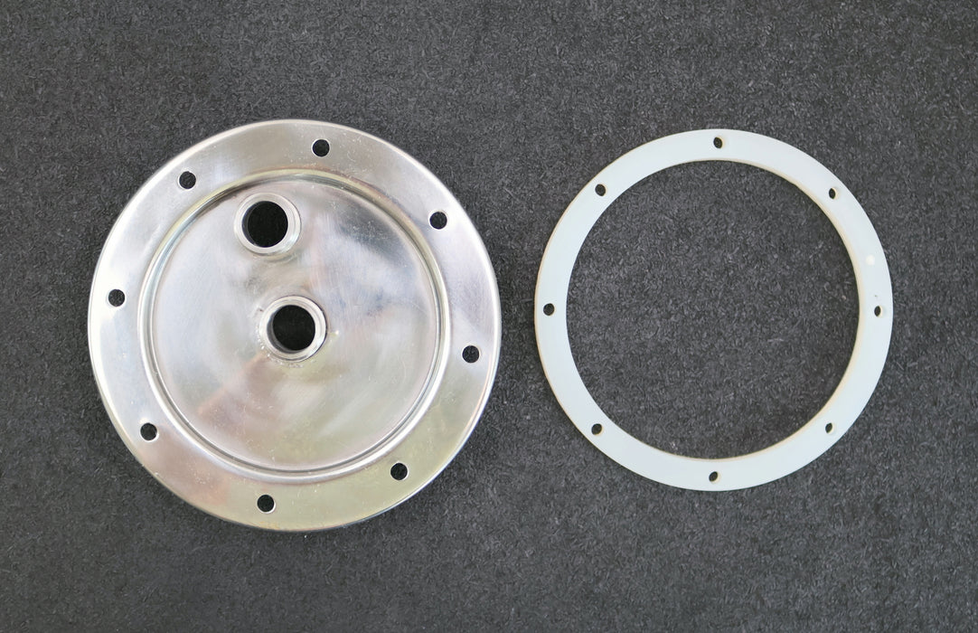 Bild des Artikels Edelstahl-Druckrohr-für-Umkehrosmose-Gesamtmaße-375xØ135mm-RohrØ-100mm-(4'')