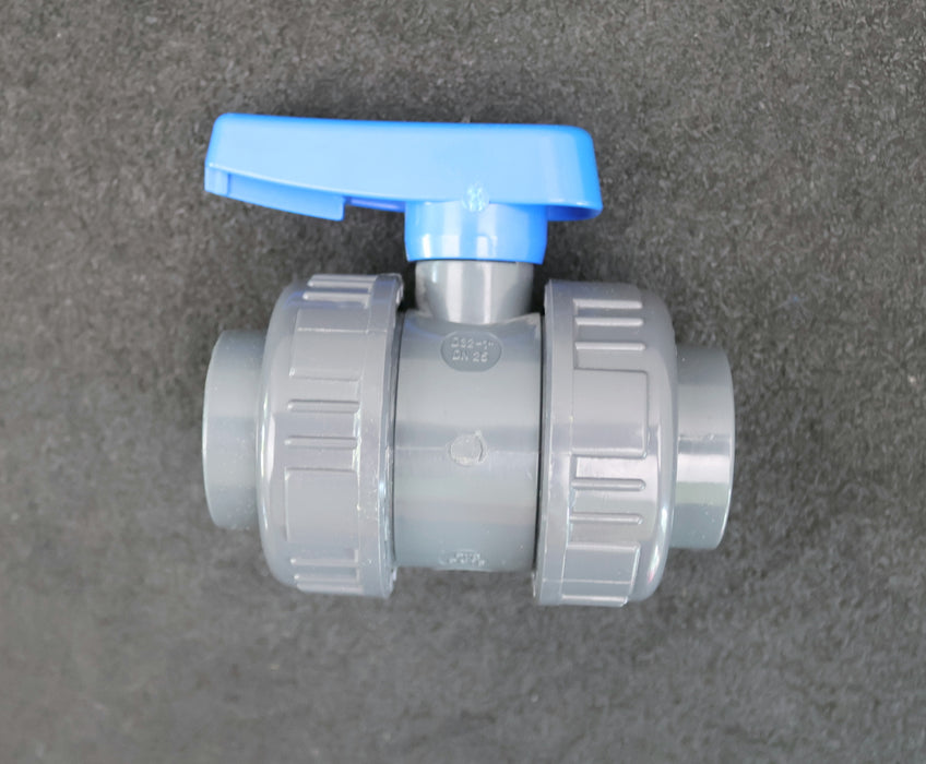 Bild des Artikels EFFAST-Kugelhahn-PVC-PN16-DN25-1''-Ø-32mm-D32-1''-unbenutzt