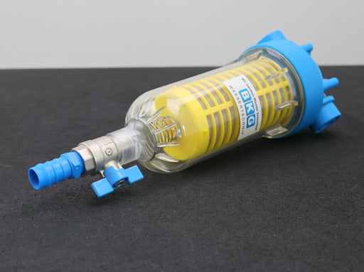 Bild des Artikels BKG-Rückspülfilter-Größe-10"-Anschlüsse-1/4''-transparentes-Filterglas