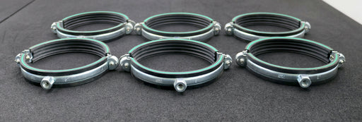 Bild des Artikels MUPRO-6x-Rohrschelle-137-141mm-(5'')-mit-Schaldämmung-Art.Nr.-7000662-unbenutzt