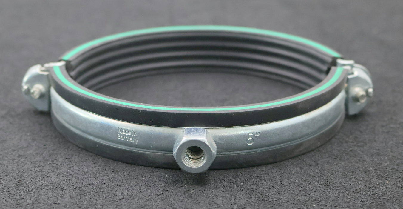 Bild des Artikels MUPRO-6x-Rohrschelle-137-141mm-(5'')-mit-Schaldämmung-Art.Nr.-7000662-unbenutzt