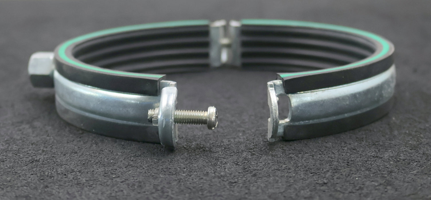 Bild des Artikels MUPRO-6x-Rohrschelle-137-141mm-(5'')-mit-Schaldämmung-Art.Nr.-7000662-unbenutzt