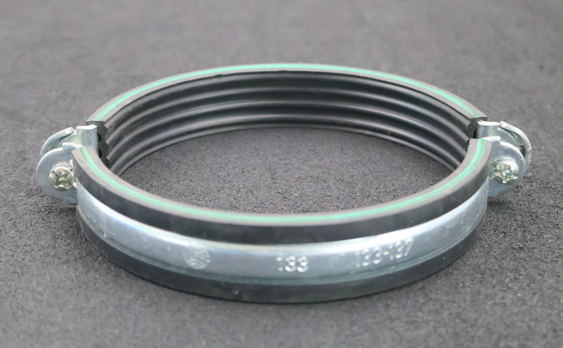 Bild des Artikels MUPRO-5x-Rohrschelle-133-137mm-mit-Schaldämmung-unbenutzt-Gewicht-1,6kg