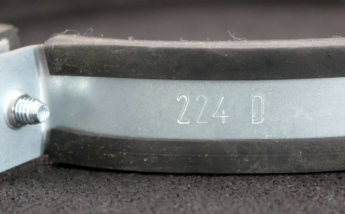 Bild des Artikels MUPRO-2x-Rohrschelle-224D-mit-Schaldämmung-unbenutzt-Gewicht-800g