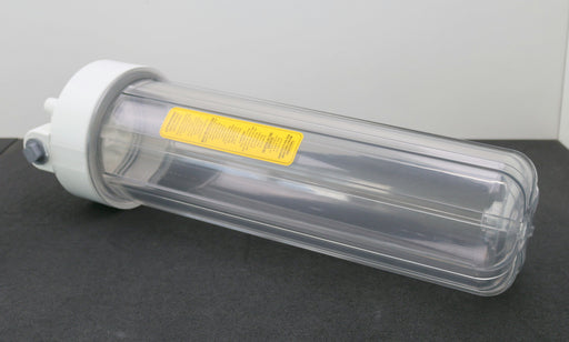 Bild des Artikels Filtergehäuse-Grösse-20''-klare-Filtertasse-Anschlüsse-1''-gebraucht