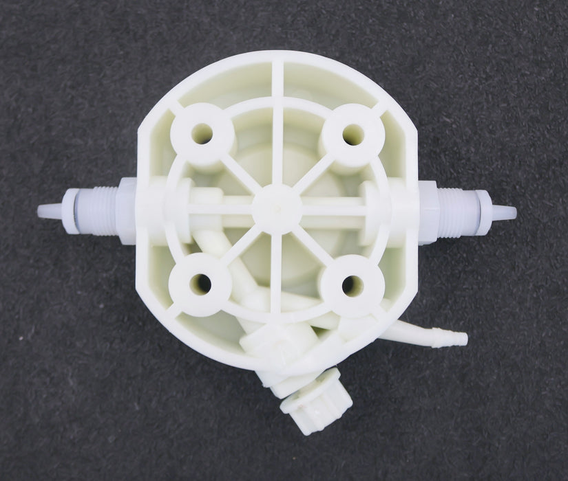 Bild des Artikels Dosierkopf-PP-für-Dosierpumpen-HMS-500884100-mit-Anschlüssen-unbenutzt