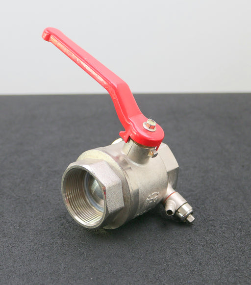 Bild des Artikels IPG-Ms-Kugelhahn-mit-Entleerung-MS58-1-1/2''-PN20-Material-Messing-vernickelt