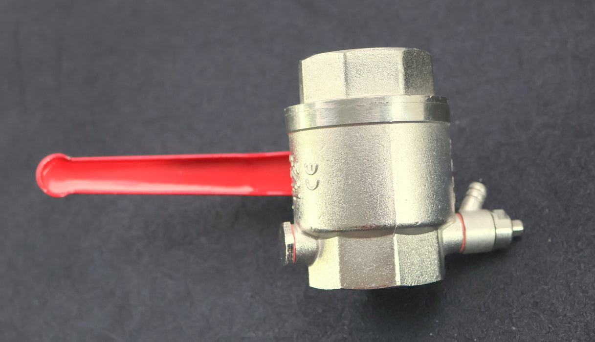 Bild des Artikels IPG-Ms-Kugelhahn-mit-Entleerung-MS58-1-1/2''-PN20-Material-Messing-vernickelt