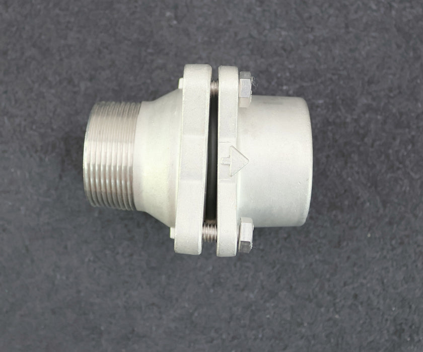 Bild des Artikels Ventil-Artikel:-CL-DLFC-150-Anschlüsse-1-1/2''-IG-/-AG-aus-Edelstahl-unbenutzt