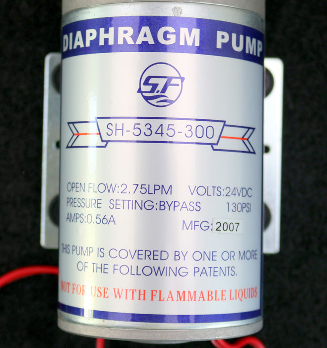 Bild des Artikels SF-Membran-Druckerhöhungspumpe-Model-SH-5345-300-24VDC-2,75LPM-0,56A-gebraucht