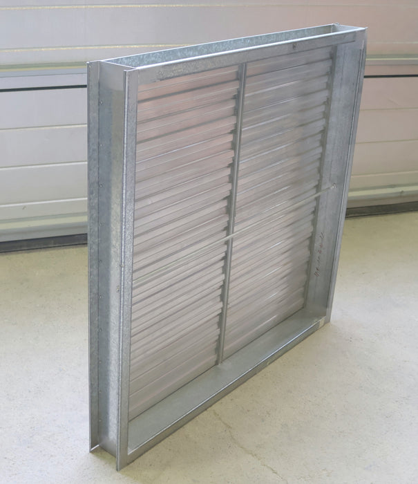 Bild des Artikels Rückschlagklappe-für-Zuluftanlagen-1092x1147x123mm-aus-Stahl-Lammellen-aus-Blech