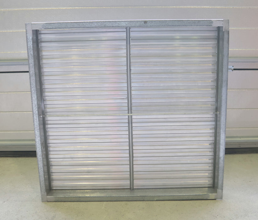 Bild des Artikels Rückschlagklappe-für-Zuluftanlagen-1092x1147x123mm-aus-Stahl-Lammellen-aus-Blech
