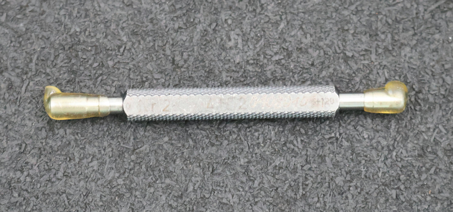 Bild des Artikels Grenzlehrdorn-Gut/Ausschuss-Prüfdorn-Ø-4mm-H12-Nr.-2-Toleranzbereich-0-/-+12µm