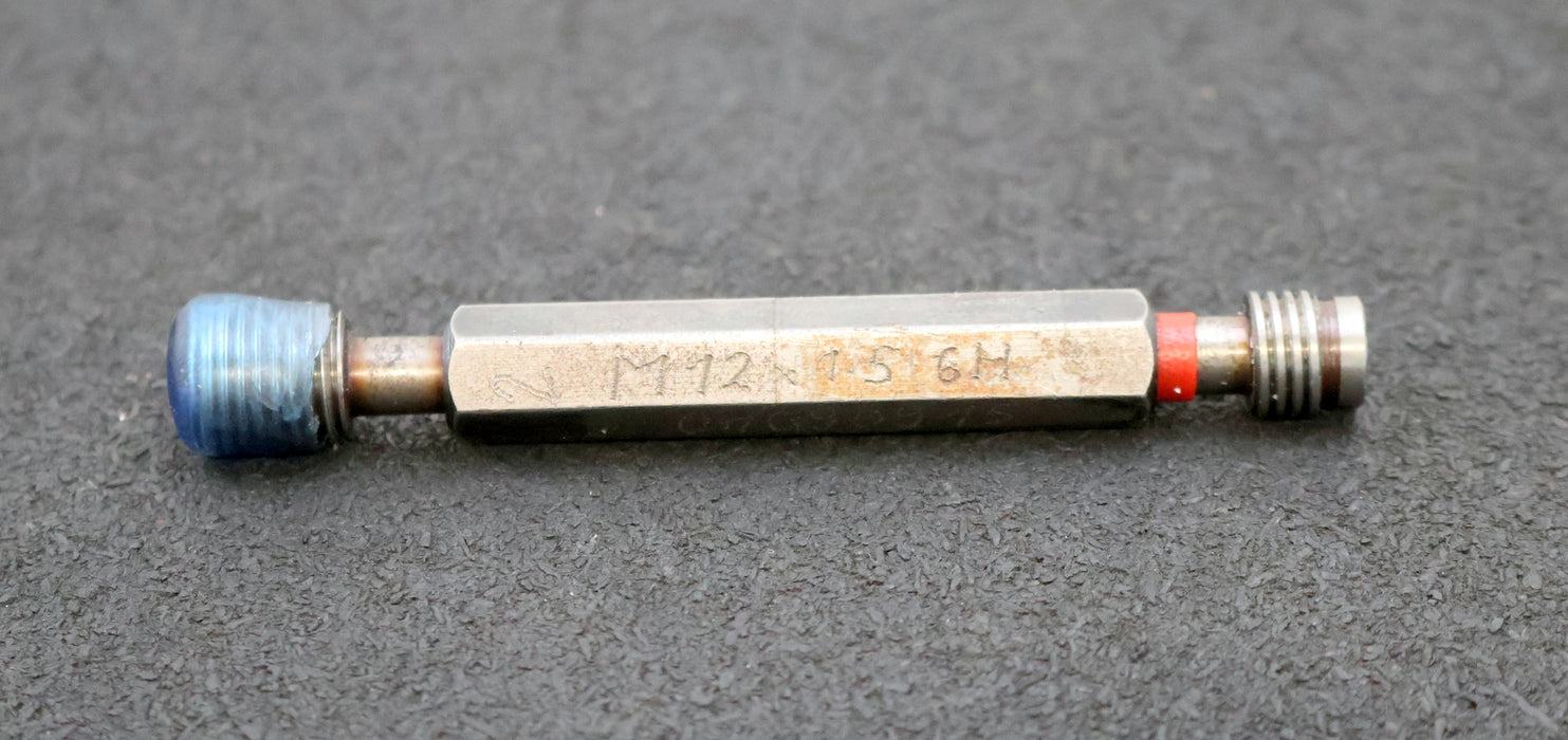 Bild des Artikels Gewinde-Grenzlehrdorn-Gut/Ausschuss-Prüfdorn-M12-x-1,5-6H-gebraucht