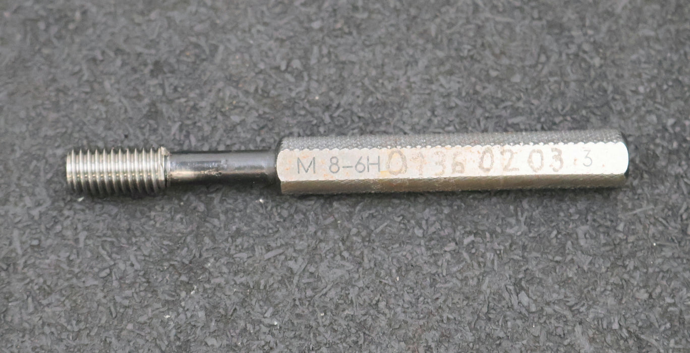 Bild des Artikels Gewinde-Grenzlehrdorn-Gut/Ausschuss-Prüfdorn-M8--6H-Nr.-3-gebraucht