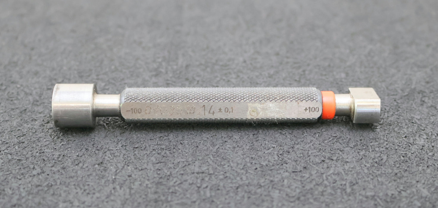 Bild des Artikels Grenzlehrdorn-Gut/Ausschuss-Prüfdorn-Ø-14mm-+/-0,1-Toleranzbereich--100/-100µm