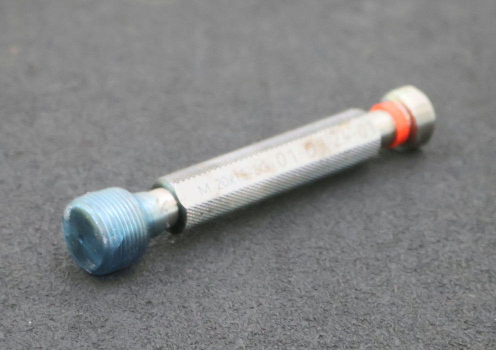 Bild des Artikels Gewinde-Grenzlehrdorn-Gut/Ausschuss-Prüfdorn-M20-x-1,5-6G-gebraucht