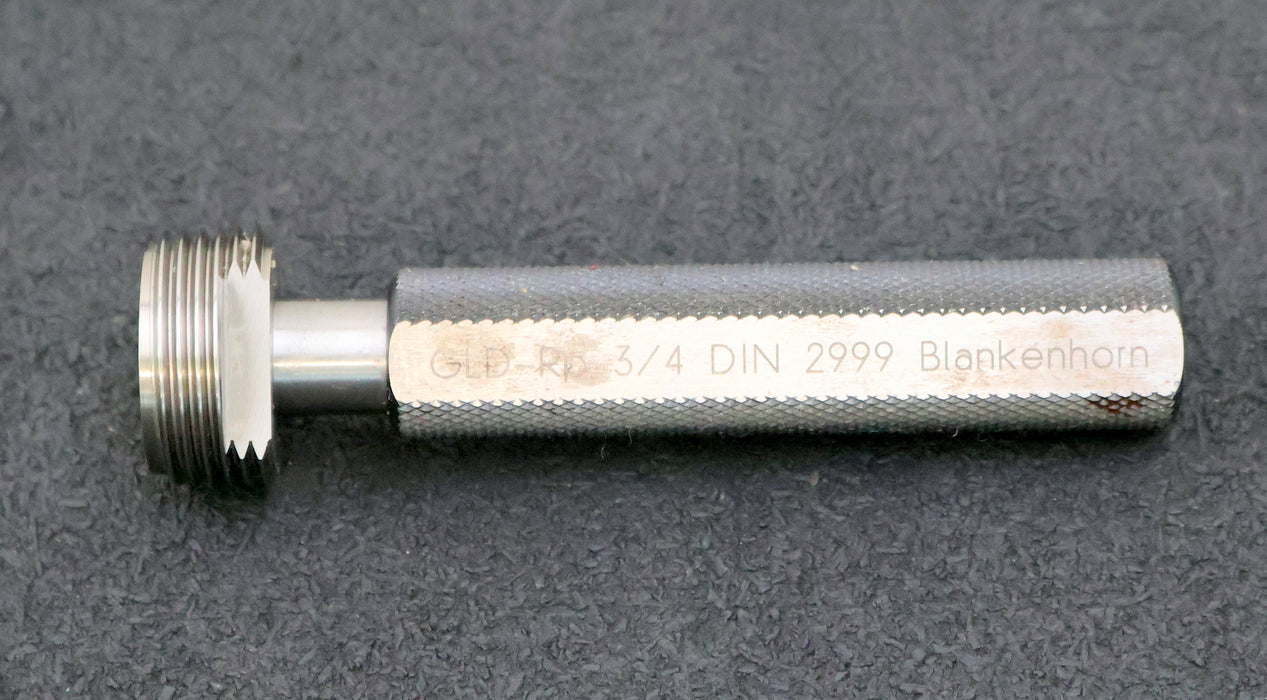 Bild des Artikels BLANKENHORN-Gewinde-Grenzlehrdorn-Gut/Ausschuss-Prüfdorn-GLD-Rp-3/4''-DIN2999