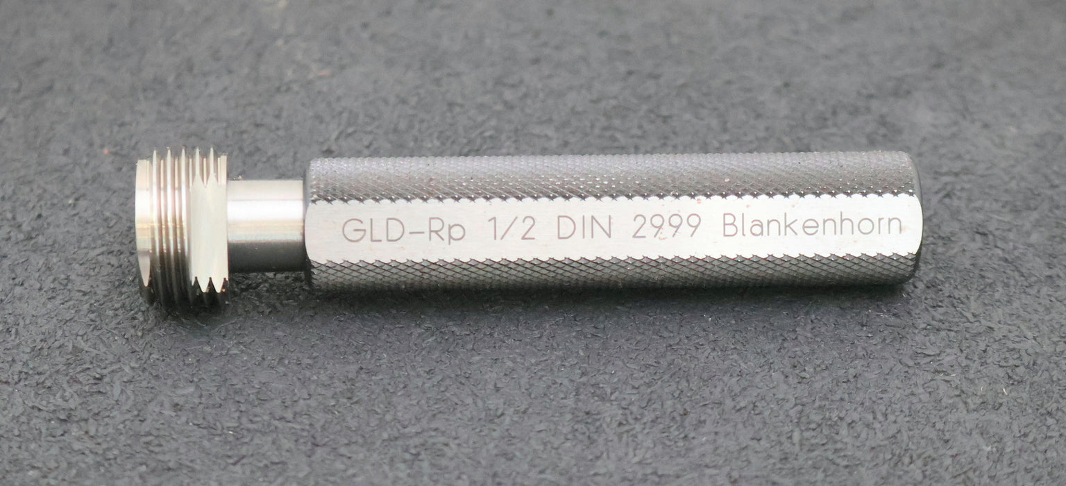 Bild des Artikels BLANKENHORN-Gewinde-Grenzlehrdorn-Gut/Ausschuss-Prüfdorn-GLD-Rp-1/2''-DIN2999