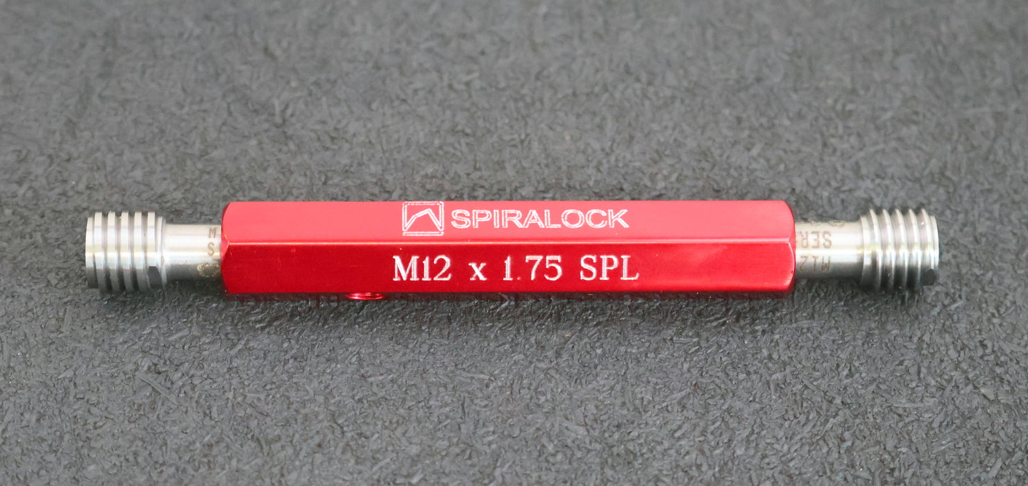 Bild des Artikels SPIRALOCK-Gewinde-Grenzlehrdorn-Gut/Ausschuss-Prüfdorn-M12x1,75-SPL-gebraucht