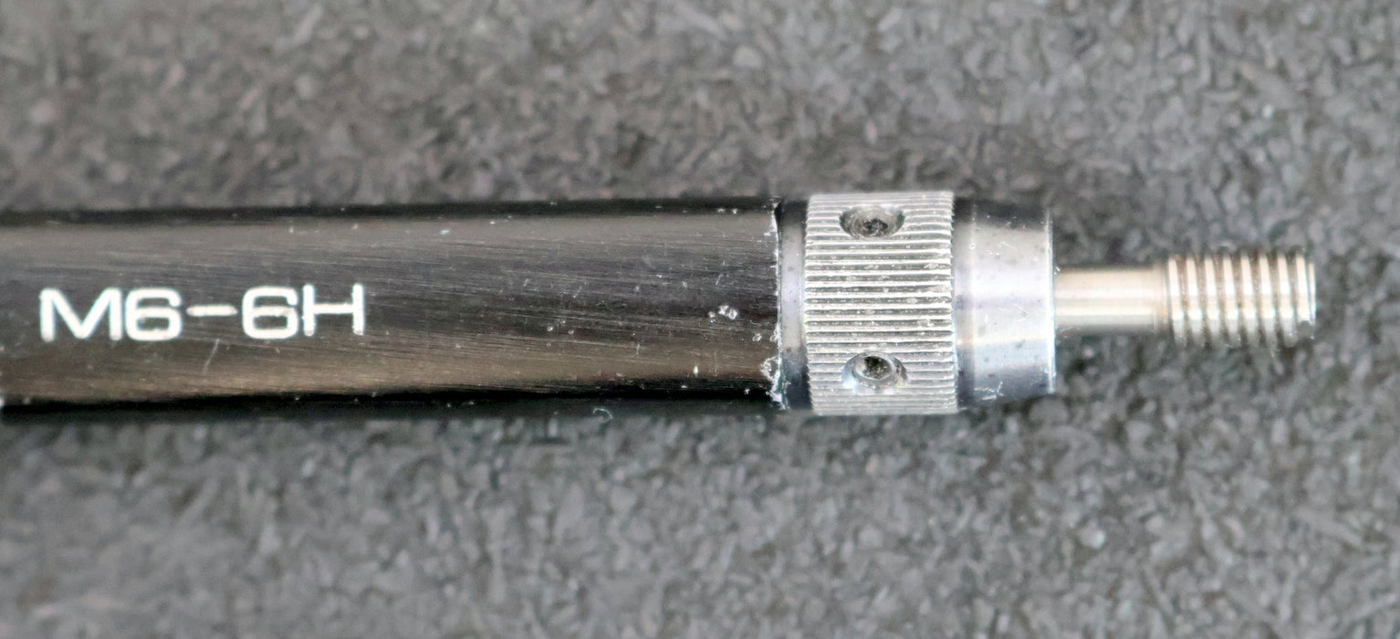 Bild des Artikels LEITECH-Gewinde-Grenzlehrdorn-mit-Tiefenmessung-M6-6H-Messtiefe-25mm-gebraucht