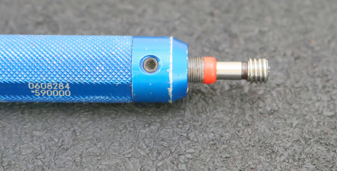 Bild des Artikels Gewinde-Grenzlehrdorn-mit-Tiefenmessung-M6-6H-Messtiefe-20mm-gebraucht