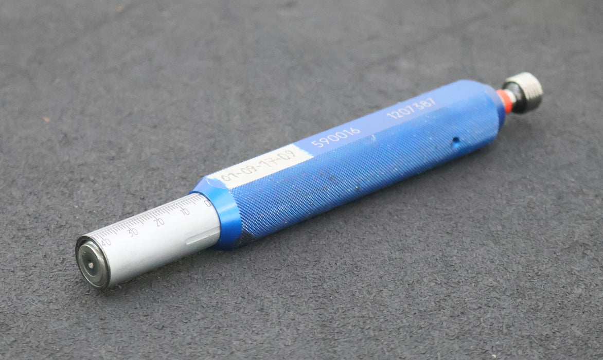 Bild des Artikels Gewinde-Grenzlehrdorn-mit-Tiefenmessung-M14x1,5-6H-Messtiefe-40mm-gebraucht