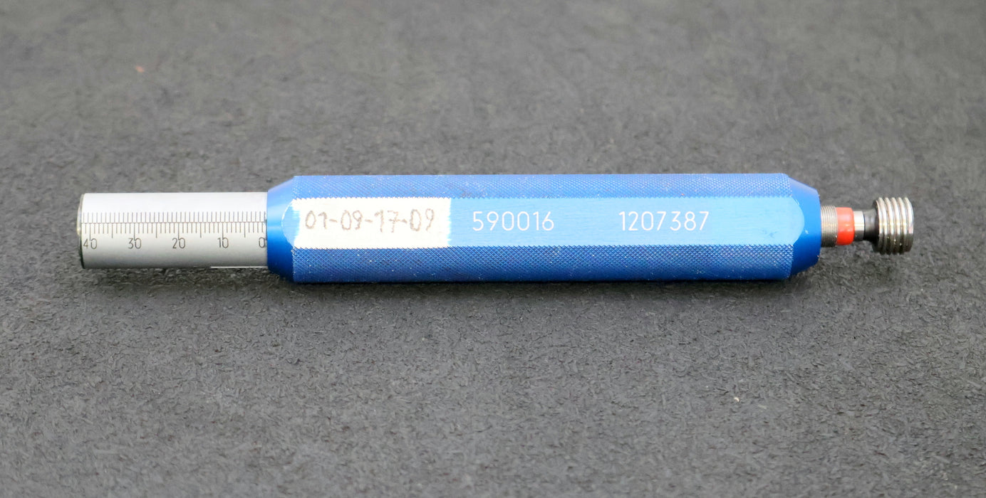 Bild des Artikels Gewinde-Grenzlehrdorn-mit-Tiefenmessung-M14x1,5-6H-Messtiefe-40mm-gebraucht
