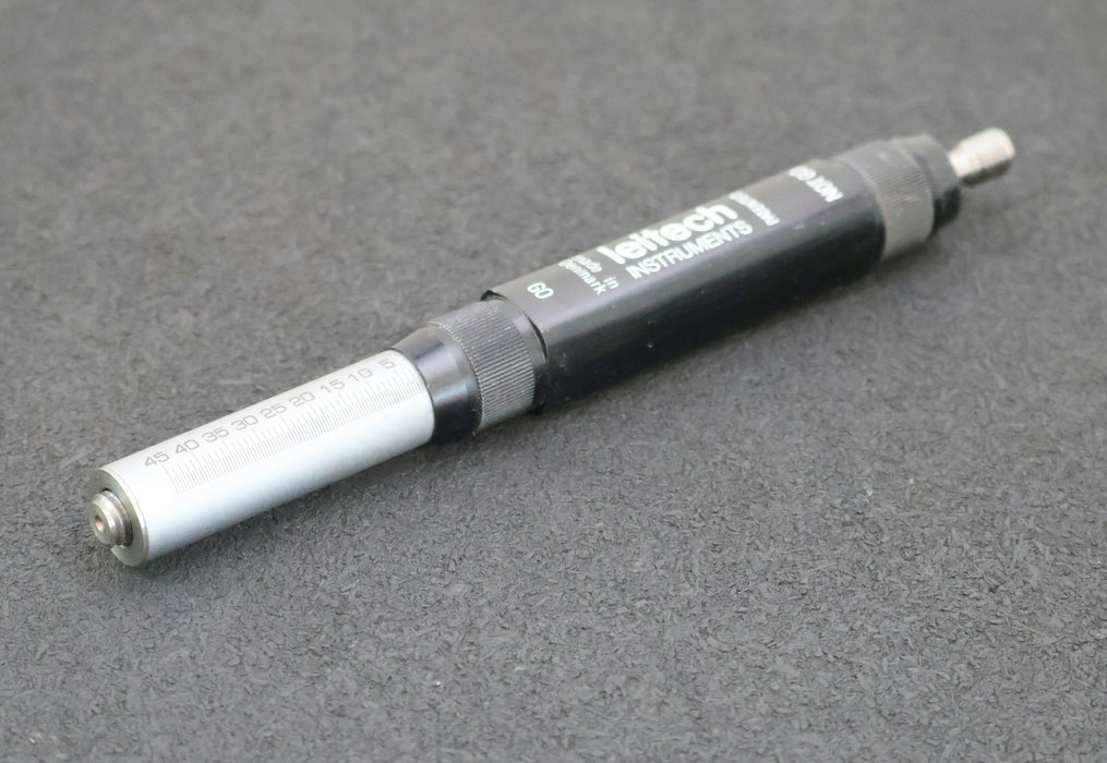 Bild des Artikels LEITECH-Gewinde-Grenzlehrdorn-mit-Tiefenmessung-M8-6H-Messtiefe-45mm-gebraucht