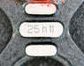 Bild des Artikels Grenzrachenlehre-Doppelmäulig-25mm-h11-Toleranzbereich--130/0µm-gebraucht