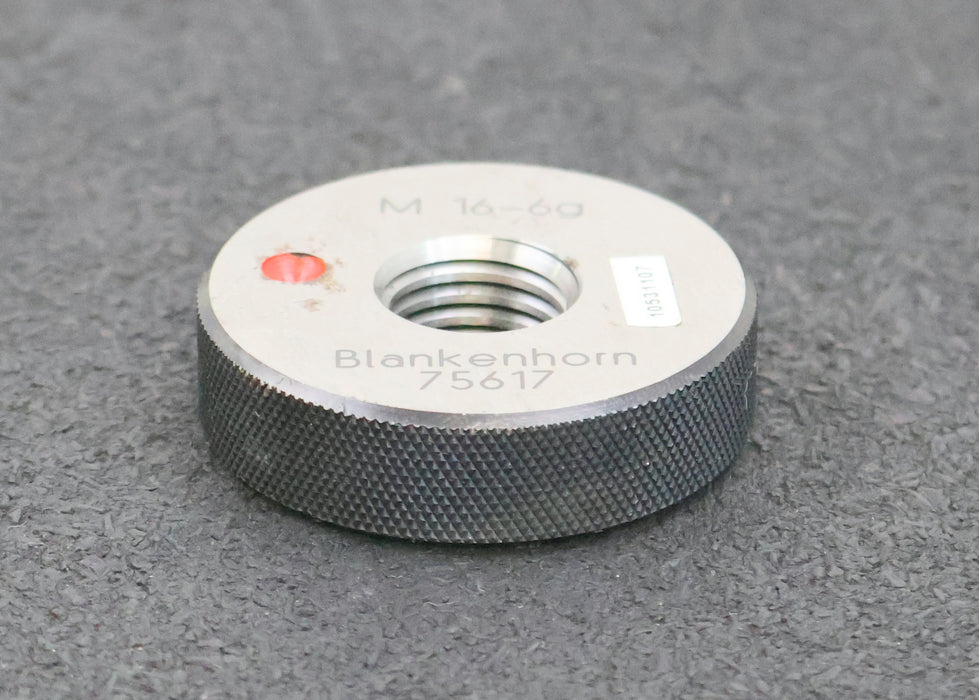 Bild des Artikels BLANKENHORN-Gewindelehrring-M16x-6g-75617-gebraucht