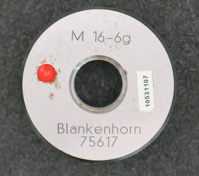 Bild des Artikels BLANKENHORN-Gewindelehrring-M16x-6g-75617-gebraucht