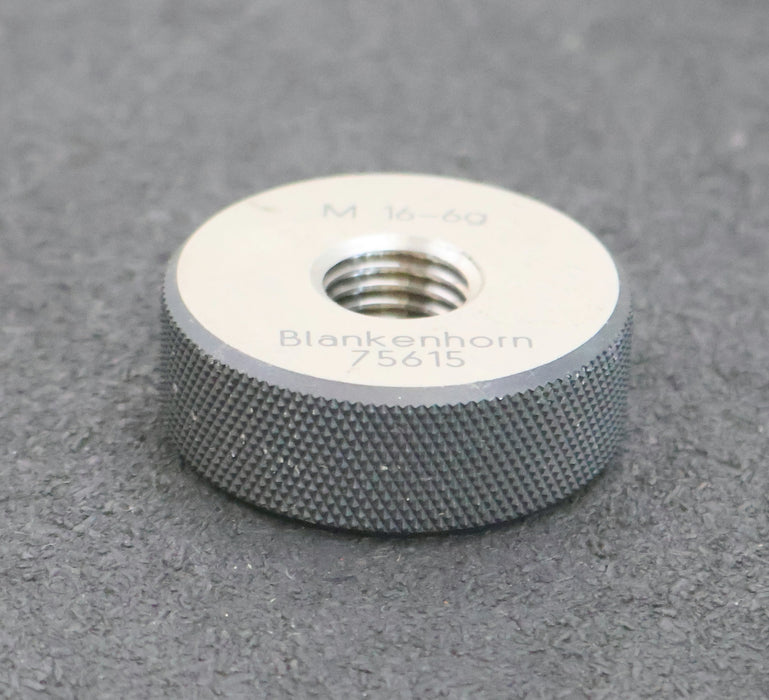 Bild des Artikels BLANKENHORN-Gewindelehrring-M16x-6g-75615-gebraucht