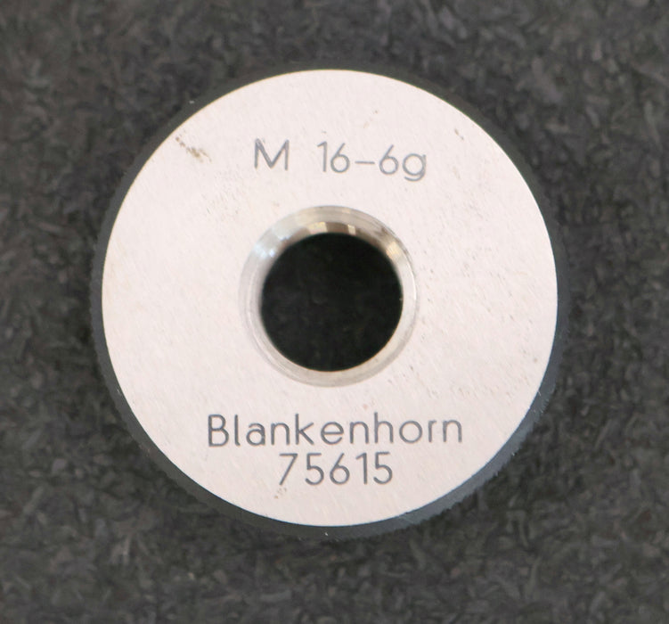 Bild des Artikels BLANKENHORN-Gewindelehrring-M16x-6g-75615-gebraucht