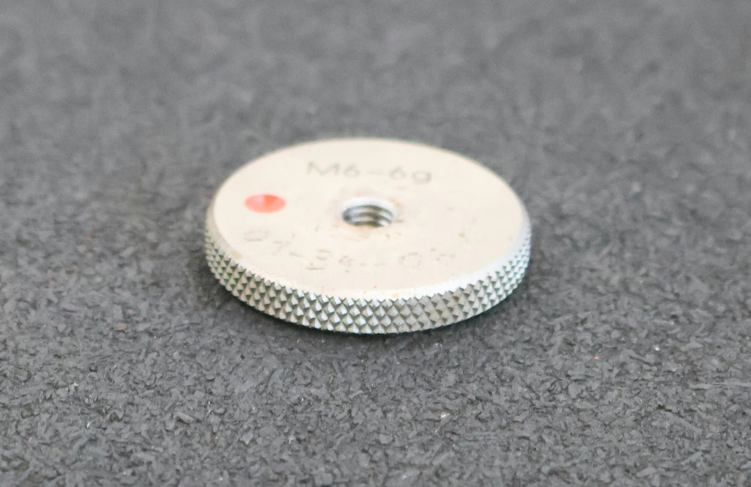 Bild des Artikels Gewindelehrring-Gewindeausschußlehrring-M6x-6g-gebraucht