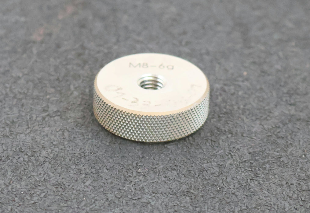 Bild des Artikels Gewindelehrring-Gewindegutlehrring-M8x-6g-gebraucht