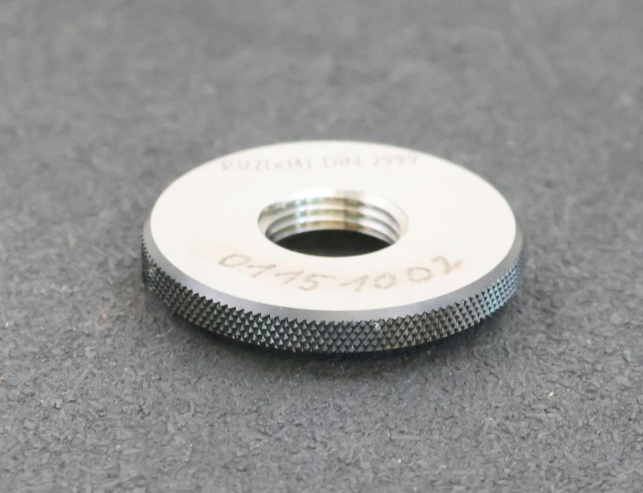 Bild des Artikels JBO-Gewindegrenzlehrring-Gut/Ausschuss-Prüfring-R1/2-(x14)-DIN2999-gebraucht