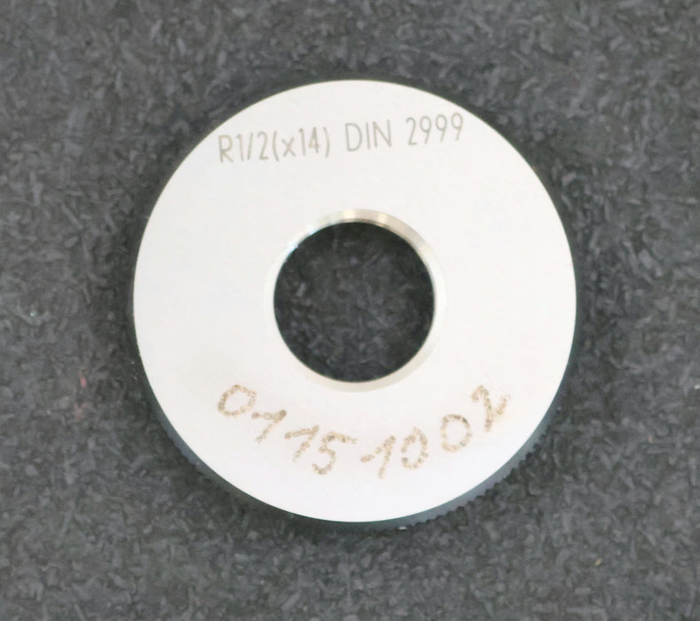Bild des Artikels JBO-Gewindegrenzlehrring-Gut/Ausschuss-Prüfring-R1/2-(x14)-DIN2999-gebraucht