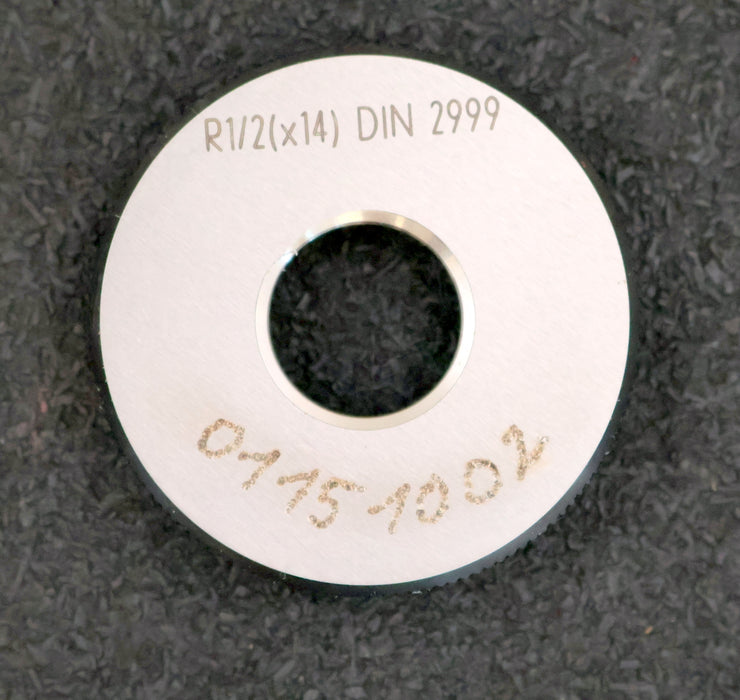 Bild des Artikels JBO-Gewindegrenzlehrring-Gut/Ausschuss-Prüfring-R1/2-(x14)-DIN2999-gebraucht