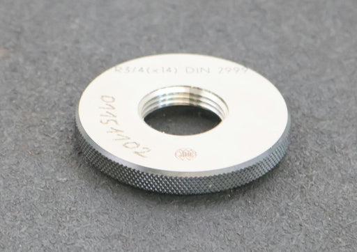 Bild des Artikels JBO-Gewindegrenzlehrring-Gut/Ausschuss-Prüfring-R3/4-(x14)-DIN2999-gebraucht