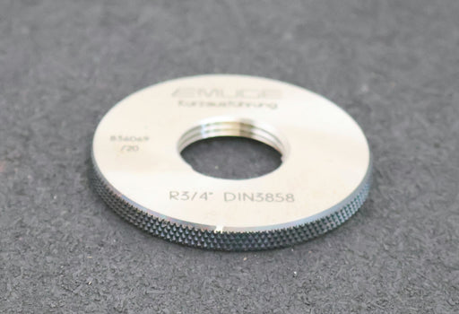 Bild des Artikels EMUGE-Gewindegrenzlehrring-Gut/Ausschuss-Prüfring-R3/4-DIN3858-Kurzausführung