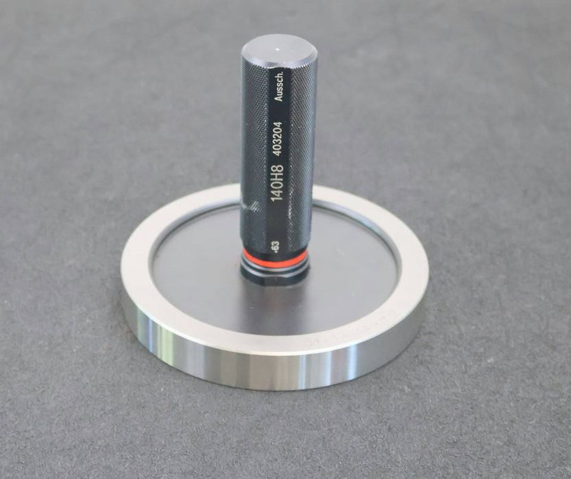 Bild des Artikels Grenzlehrdorn-Ausschuß-Prüfdorn-Ø-140mm-H8-Toleranzbereich-+63µm-gebraucht