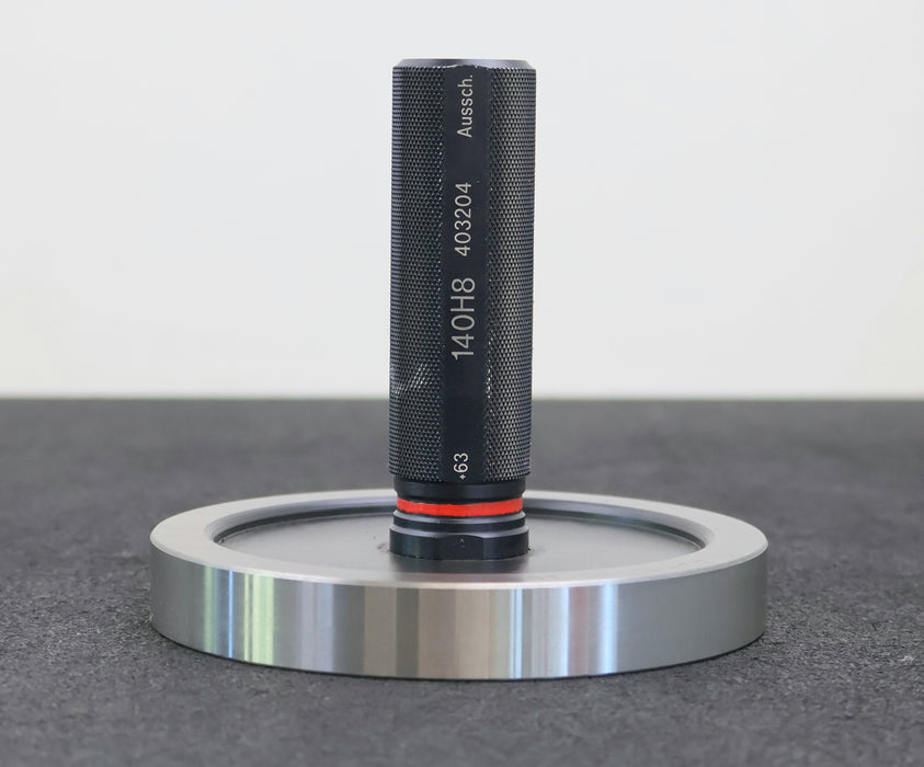 Bild des Artikels Grenzlehrdorn-Ausschuß-Prüfdorn-Ø-140mm-H8-Toleranzbereich-+63µm-gebraucht
