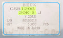 Bild des Artikels BECK-5000x-SMD-Widerstand-20kΩ-CSB-1206-203J-20000-Ohm-7"