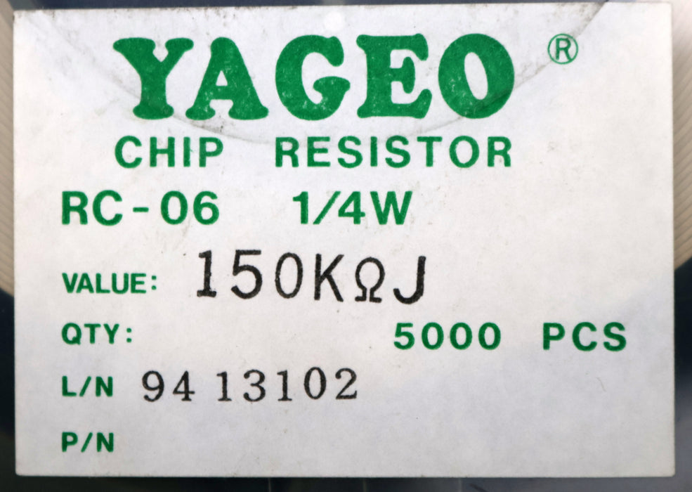 Bild des Artikels YAGEO/RUTRONIK-1500x-SMD-Widerstand-150kΩ-1206-RMC1/8-150000-Ohm-RC-06-1/4W
