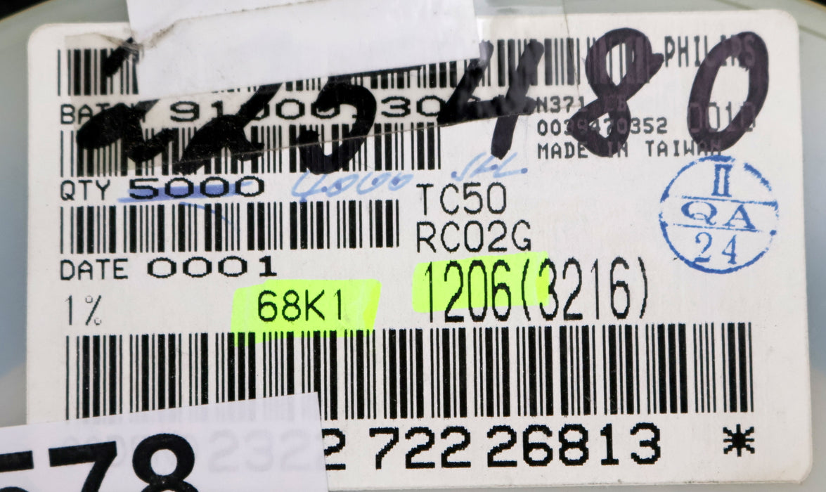 Bild des Artikels PHILIPS-4000x-SMD-Widerstand-68k1Ω-1206-RC02G-68100-Ohm-Model-TC50