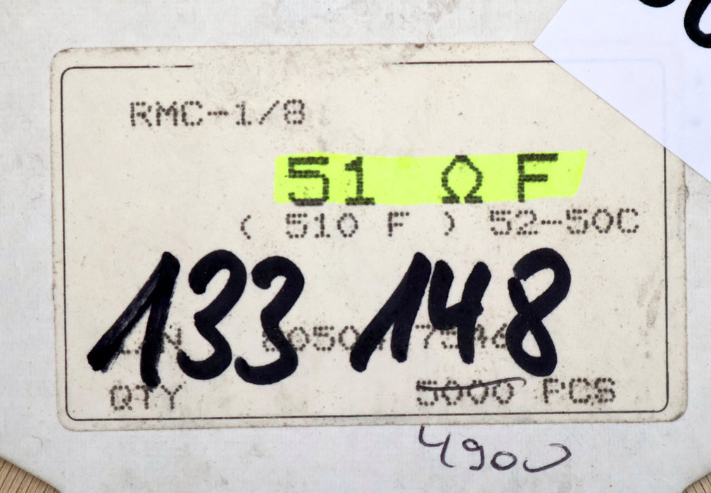 Bild des Artikels KAMAYA-ELECTRIC-3000x-SMD-Widerstand-51Ω-RMC-1/8-RMC-1/8-510F-51-Ohm-52-50C
