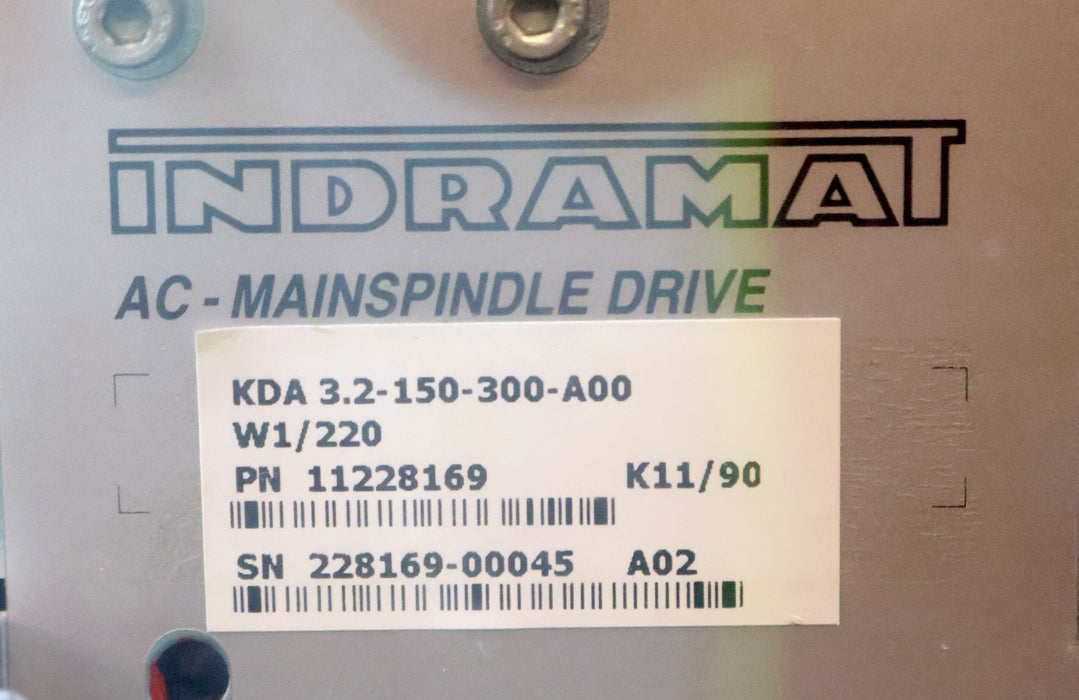 Bild des Artikels INDRAMAT-Hauptspindel-Umrichter-KDA-3.2-150-300-A00-!-überholt/overhauled-!