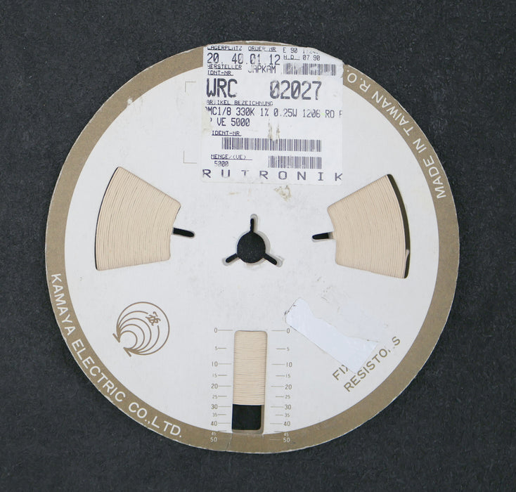 Bild des Artikels KAMAYA-ELECTRIC-3000x-SMD-Widerstand-330kΩ-RMC-1/8-334F-330000-Ohm-Model-72-50A