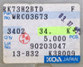 Bild des Artikels KOA-5000x-SMD-Widerstand-34kΩ-RK73H2BTD-34000-Ohm-Model-WRC03673